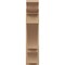 Ekena Millwork 7 1/2-in W x 26-in D x 32-in H Balboa Trad Rough Cedar Woodgrain TimberThane Outlooker, Primed Tan OUTUR075X26X32BOA04RCPR - alternate 2